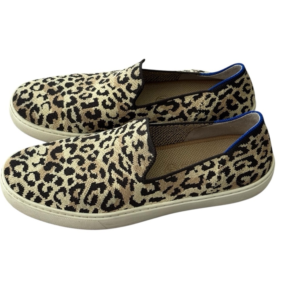 Rothy's Camo Cat Original Slip Loafers Cheetah‎ Leopard Print